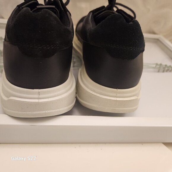ECCO "Soft X" Black Leather Sneakers. NIB. Customer return. Size EU 38/US 7-7.5 - Picture 5 of 11